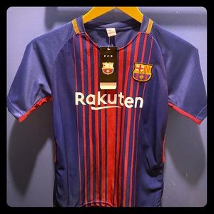 Unofficial 17/18 FC Barcelona Home Youth Jersey